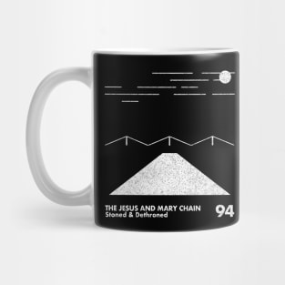 Stoned & Dethroned / JAMC / Minimal Graphic Artwork Design Mug